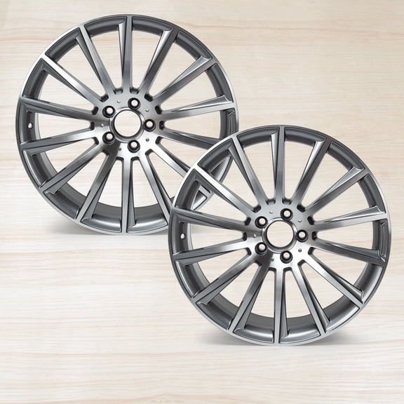 2-Pack 20" x 8.5" Replacement Wheel Rim for Mercedes Benz S560 S600, 14 Spoke AMG Style Rim