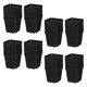 thumbnail image 1 of BESTYASH 100Ud Macetas De Plástico Reutilizables Negras Con Cuadrado Para Plantas Y Germinación En Interiores, 1 of 8