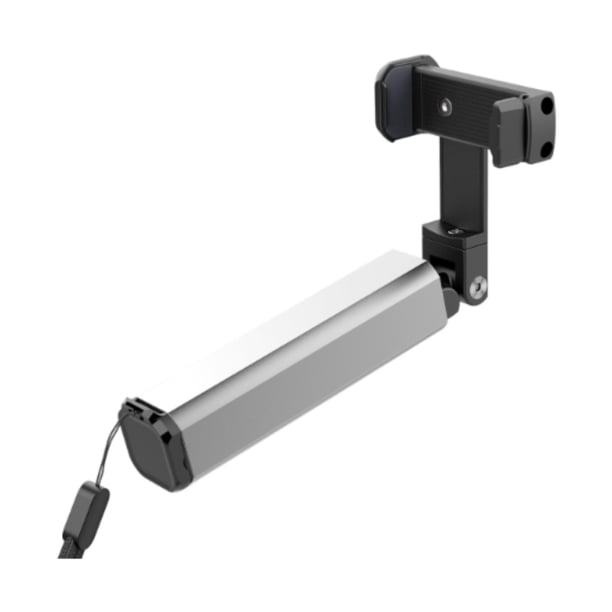 Soporte para teléfono para accesorios de viaje en avión, soporte universal con clip para bandeja de mesa. Plata
