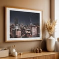 thumbnail image 4 of Sao Paulo Skyline at night - São Paulo São Paulo Brasil Photography Oak Framed Wall Art Print 24 x 36 inches, 4 of 6