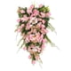thumbnail image 5 of Guirnalda decorativa de lágrima con diseño floral para pared, guirnalda de granja de primavera artificial Rosa, 5 of 9