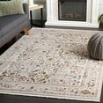thumbnail image 2 of SAFAVIEH Vintage Persian Sam Abstract Polyester Area Rug, Ivory/Sage, 4' x 6', 2 of 11