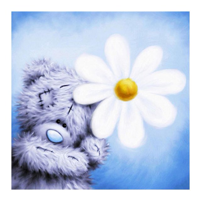 Cuadros Decorativos 5D bricolaje completo taladro diamante pintura oso punto de cruz bordado mosaico Kit Ehuebsd Nuevos Originales