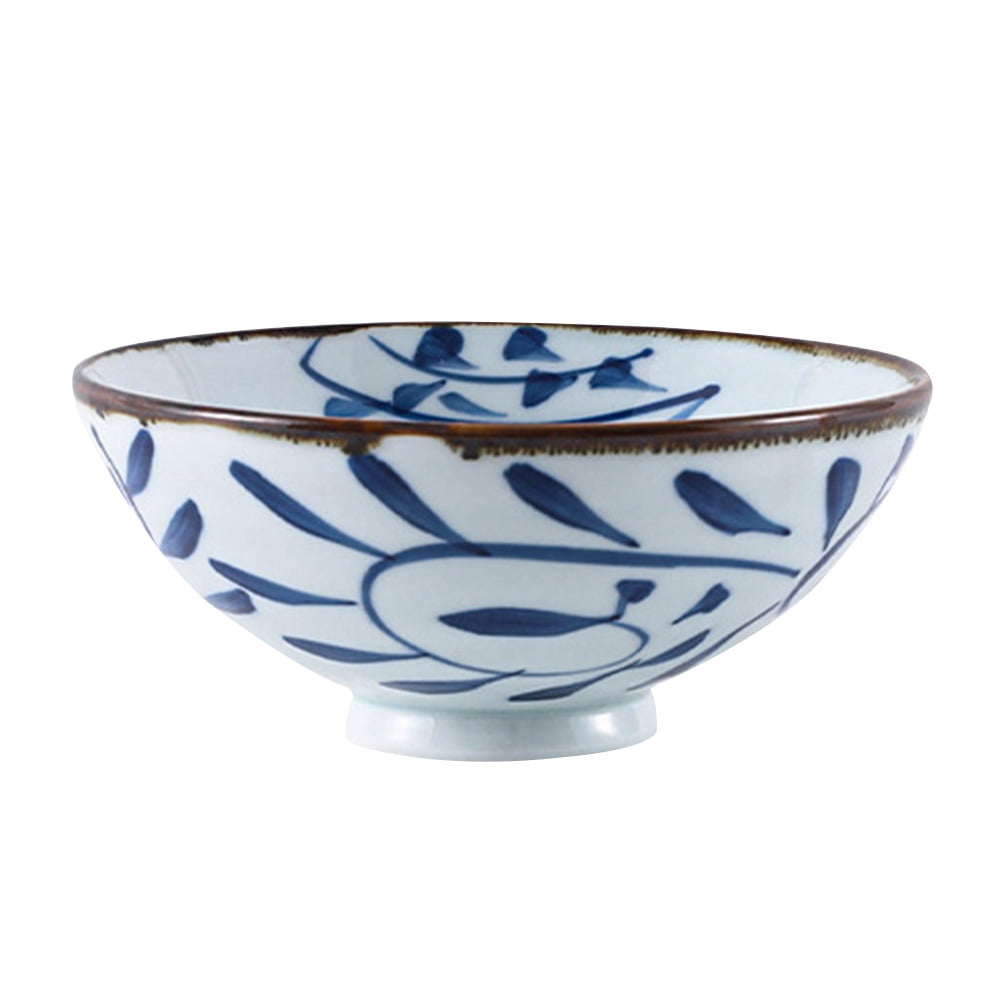 World Market Japanese Ramen Bowl Set - 2 Bowls With Spoons & Chopsticks (Red Dragon & Green Rooster, 17.5 Oz)