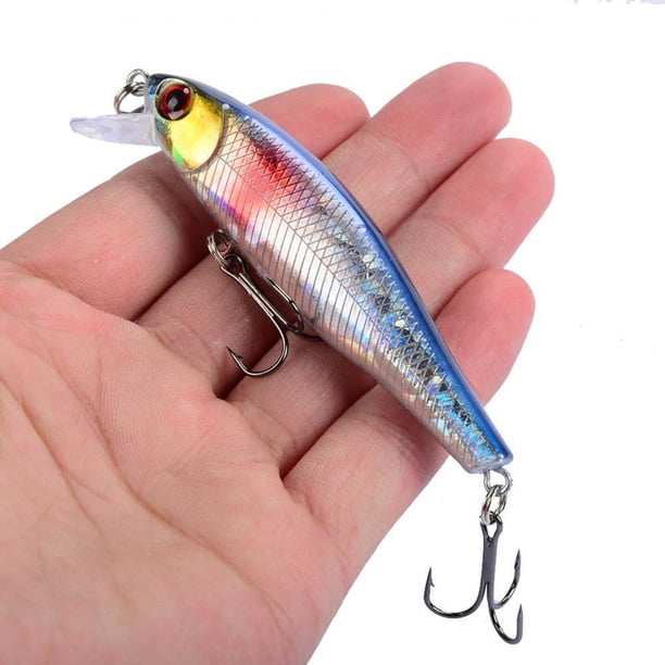 Lot De 5 Cuillères De Pêche Dr.Fish - Hameçons Aiguisés - Eau Douce Et Mer