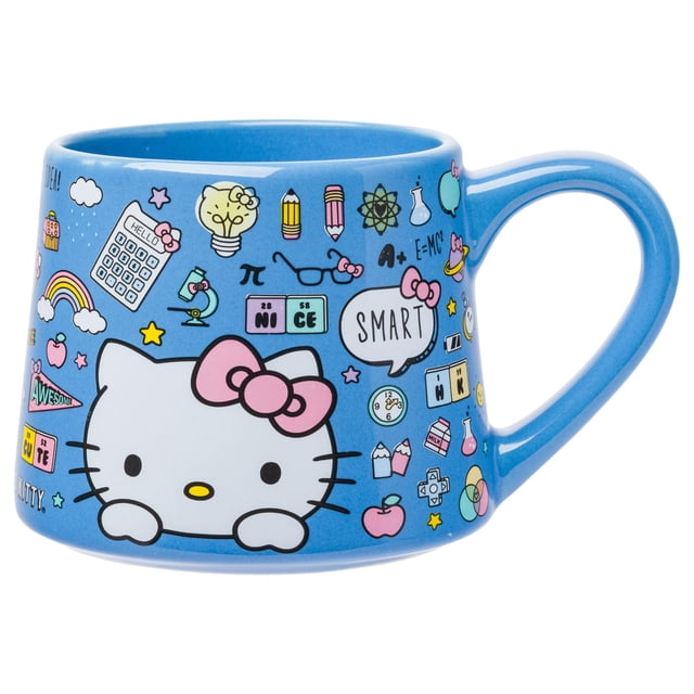 Taza Silver Buffalo Sanrio Hello Kitty Back to School 400 ml