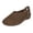 Brown, variant on Women's Flat Shoes Breathable Cut Out Shoes Fashion Closed Toe Shoes Walking Loafers for Women Summer Slip-on Hollow Out Breathable Shoes