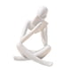 thumbnail image 5 of Estatua de pensador, escultura de resina, estilo nórdico, artesanía, figura humana, adornos artísticos. 8cmx6cmx12cm, 5 of 9