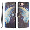 thumbnail image 1 of FOXDOCK Funda Tipo Cartera para iPhone 6/7/8 con Soporte y Correa – Diseño de Patrones Lindos, 1 of 6