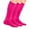 Hot Pink, variant on TeeHee Bamboo All Sports Half Cushion Socks with Arch Support 3-Pairs Pack (Youth (5-7), Navy)