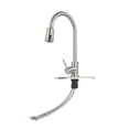 thumbnail image 2 of Grifo Empire Faucets Sin Contacto Acero Plateado 41 cm, 2 of 5