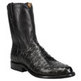 thumbnail image 2 of Tony Lama  Mens Monterey Ostrich Round Toe   Dress Boots   Mid Calf, 2 of 5