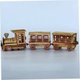 thumbnail image 3 of BRIGHTFUFU retro train decoration Wood Color 1 Set for Home Decoration Festive Atmosphere, 3 of 8