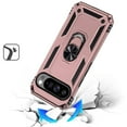 thumbnail image 3 of For Google Pixel 10 Pro XL Ring Magnetic Kickstand Hybrid Case Cover - Rose Gold, 3 of 3