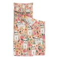 thumbnail image 2 of Shih Tzu Dog and Pioneer Flower Toddler Nap Mats for Kids Preschool,Sleeping Mat Bag or Kids,Toddler Sleeping Bag,Toddler Nap Mat or Daycare, 2 of 6