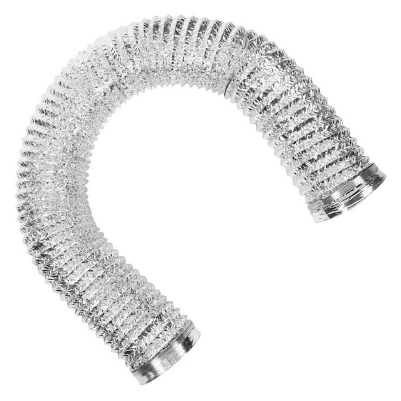 Raindrops Flexible High-Temperature Resistant Aluminum Foil Duct Hose Telescopic Duct Hose for Dryer Exhaust Air Vent System 2 Meter