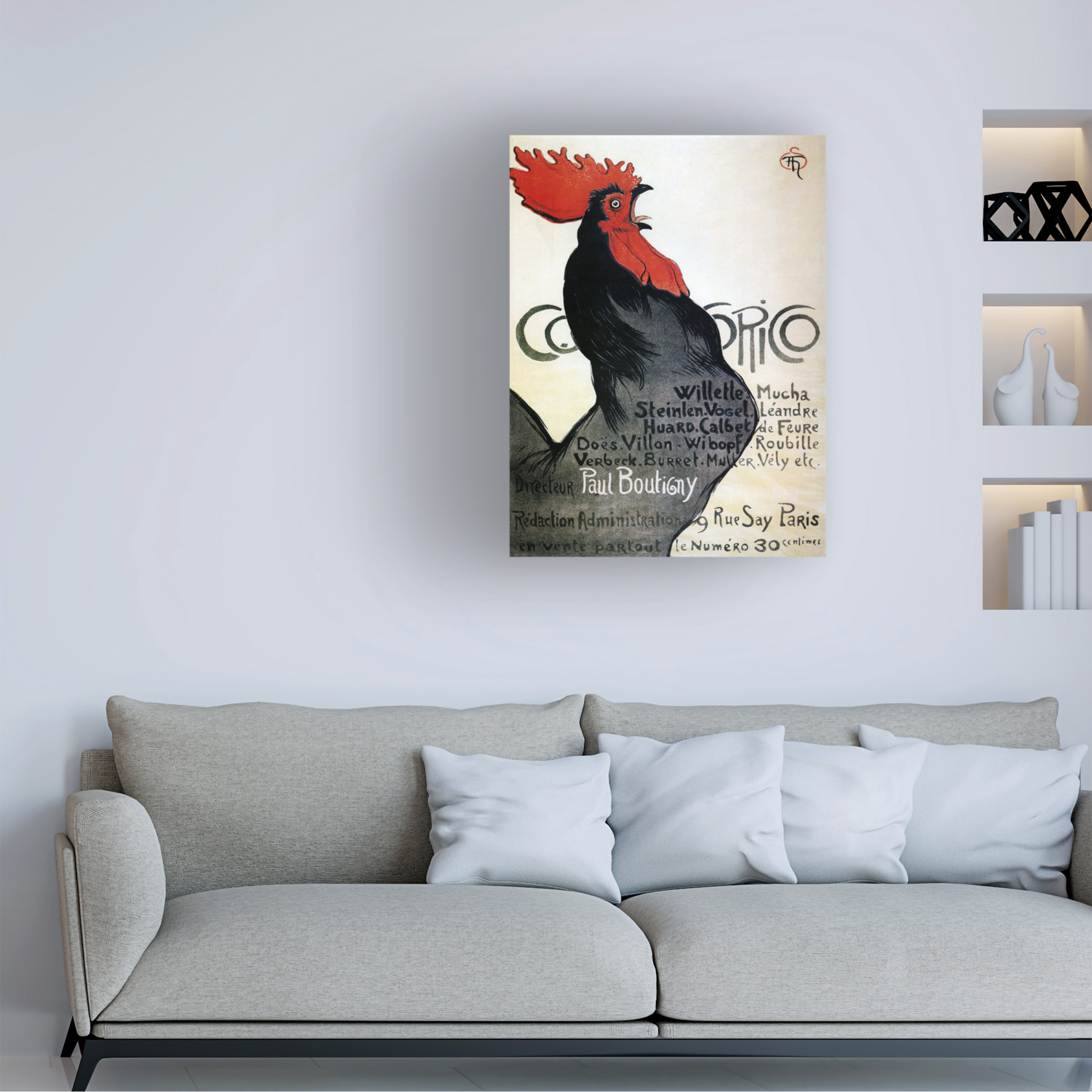 Vintage Lavoie 'Ads-0015' Canvas Art