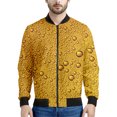 thumbnail image 5 of Chaquetas con estampado 3D de dibujos animados para fanáticos de la cerveza, sudadera de manga larga de gran tamaño para hombre, ropa de calle moderna, chaqueta bomber informal con cremallera, abrigo, 5 of 5