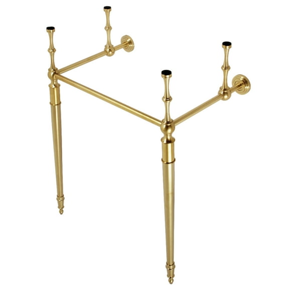 Fauceture VPB2215337 Brass Console Sink Legs, Brushed Brass