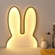 thumbnail image 4 of Luces Decorativas para Habitaciones de Adolescentes, Regalos de Pascua, Luces de Neón con Ambiente Cálido de Pascua, Luces Led de Conejito, Lámparas de Pared con Enchufe Usb para Mesita de Noche., 4 of 7