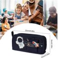 thumbnail image 3 of Estuche Escolar, Estuche de Gran Capacidad con Compartimentos y Estuche Elástico con Cremallera Suave y Asa Colores Brillantes para Adolescentes, Niños y Niñas, 3 of 5