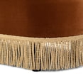 thumbnail image 2 of Melinda 48.5" Oval Tufted Bullion Fringe Storage Bench, Burnt Orange Performance Velvet, 2 of 11