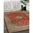 thumbnail image 3 of Ahgly Company Machine Washable Indoor Rectangle Traditional Tomato Red Area Rugs, 8' x 12', 3 of 7