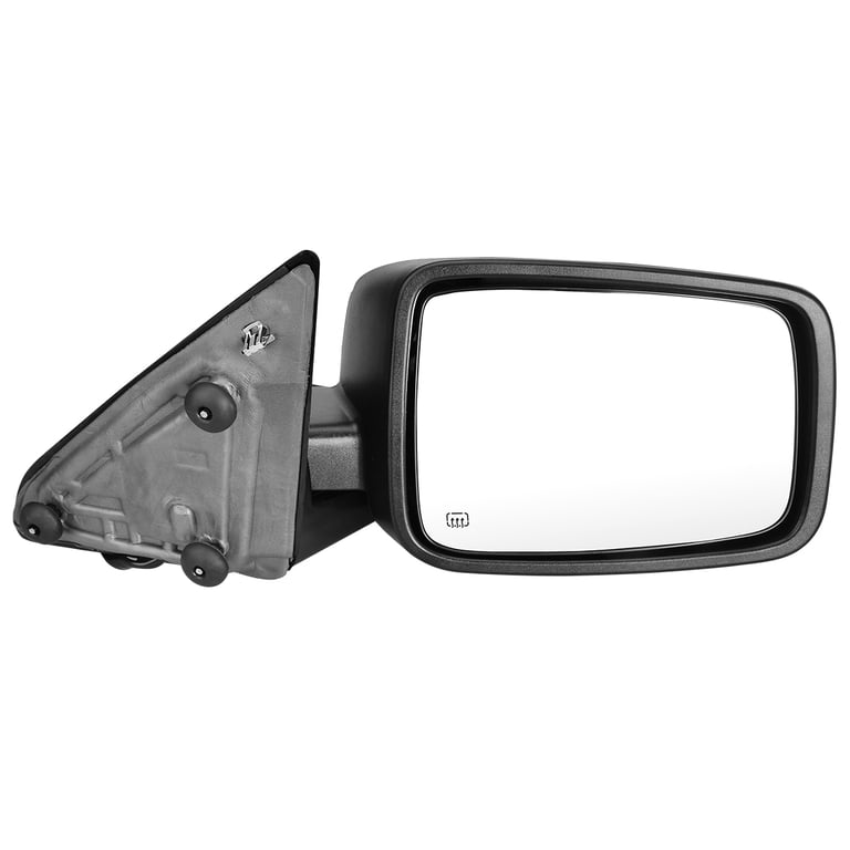 Pair Of Power Heated Towing Mirrors For 2009-2018 Ram 1500 2500 3500 – Chrome, LED Signal, Puddle Light, Temp Sensor