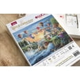 thumbnail image 3 of Counted Cross-Stitch Kit Balloons over Sunset Cove B614L Needlework Tree Gras Green Sky Water By Luca-S, 3 of 7