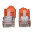 thumbnail image 2 of Eaton Tripp Lite Series Cat5e 350 MHz Snagless Molded UTP Ethernet Cable RJ45 M/M PoE Orange 5 ft. 1.52 m, 2 of 5