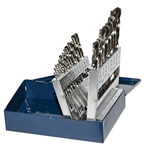 29-teiliges Kobalt-Bohrer-Set Von Century – Profi-Bohrer Für Harte Metalle Wie Edelstahl