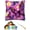 Butterfly and Flower, variant on Latch Hook Kits for Adults, DIY Crochet Pillow Kit Pillowcase Hook and Latch Kits Needlework Cushion Cover for Home Sofa Decoration 17x17 inch