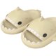 thumbnail image 1 of Lindo tiburón diapositivas zapatillas antideslizante baño suave suela verano al aire libre sandalias JShteea Para Estrenar, 1 of 7