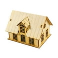 thumbnail image 5 of Miniature House Model Landscape Building 1/72 Wooden Architecture Finished Design for Adults Desk Display, 5 of 9