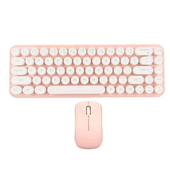 Optical Mouse,Typewriter Keyboard and Mouse Wireless Keyboardsand Mouse Combos Retro Typewriter Keyboard Top-Notch Performance