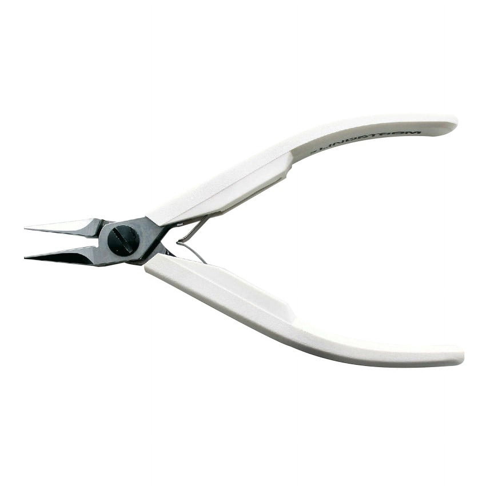 Lindstrom 7490 Supreme Smooth Flat Nose Pliers, 120mm Length, 1.2mm Tip Width