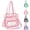 Purple, variant on Clear Sling Bag Transparent Crossbody Bag Lightweight Concert Sports Event Travel Casual Daypack Sling Bag