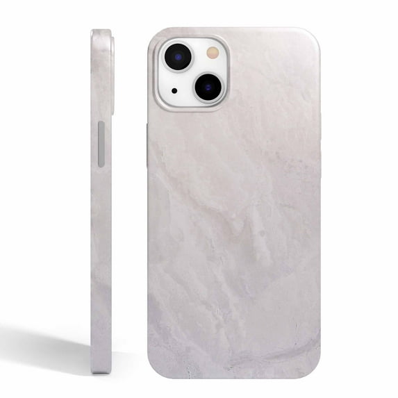 Tobelint Swirl Marble Texture Case for iPhone 14, Slim Full Protective Cover with Side Print #21