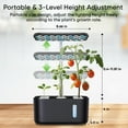 thumbnail image 5 of Sonicgrace Hydroponics Growing System, Indoor Garden with Full Spectrum LED, Herb Garden Planter Kit for Herbs Vegetables, Gift for Kids Friends, 5 of 9