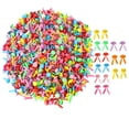 thumbnail image 1 of 300 clips de papel, pasadores partidos estañados, alfileres para manualidades, chinchetas, remaches para scrapbooking Vistoso, 1 of 9