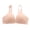 Apricot, variant on Wireless Bra for Women Comfort Plunge T Shirt Bra No Underwire Seamless Push Up Bralette Supportive Everyday Bra