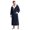 DARK GREY, variant on Men's Fleece Robe, Cozy Checkerboard Plush Hooded Bathrobe for Men Fluffy Loungewear with Pockets(DARK GREEN, L/XL)