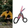 thumbnail image 2 of Trauma Shears 6 in 1 Multifunctional Foldable Emergency Response Shears with Protective Scissors Trauma Scissors for Outdoor Camping, 2 of 5