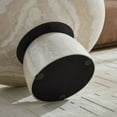 thumbnail image 6 of Kevinplus 31.50“ Round Coffee Table, Side Table,End Tables for Living Room,Beige,White, 6 of 8