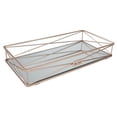 thumbnail image 1 of Home Details 27176-ROSEGOLD Gorgeous Vanity Tray, Rose Gold, 1 of 1