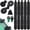 100pcs, variant on Heavy Duty Garden Tarp Clips Set, 2026 Upgraded Reusable Shade Cloth Clips, Removable Windproof Fix Clamps for Gardening,Greenhouse,Sun Shade Net,Anti Bird Netting Awning Tarp (5OPCS)