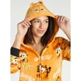 thumbnail image 2 of Nickelodeon Women’s Baby Garfield Union Suit with Hood, Sizes XS-3X, 2 of 5