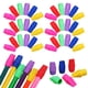 thumbnail image 2 of 120pcs borradores de lápices de lápices de colores de la tapa de lápiz de lápices Toppers para el aula de la oficina en casa, 2 of 5