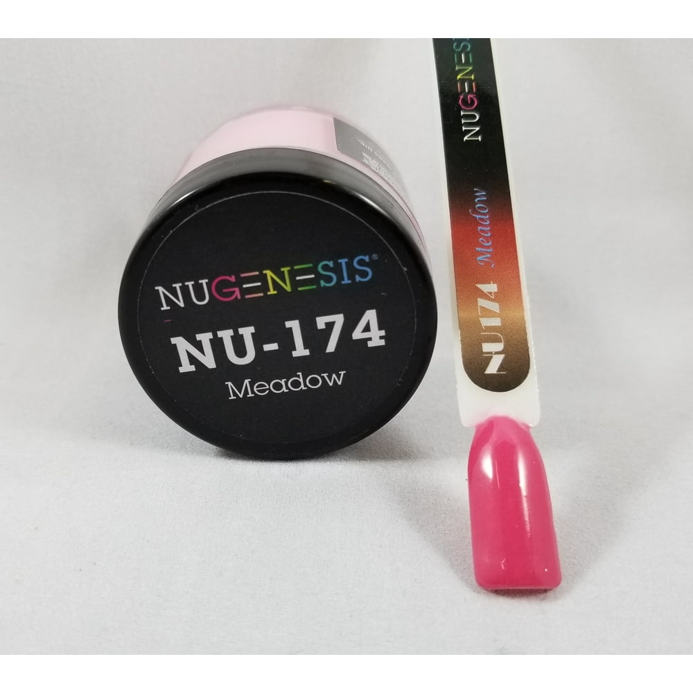 NUGENESIS Nail Color Dip Dipping Powder 1oz/jar NU174 Meadow
