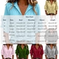 thumbnail image 3 of ClodeEU Women's Linen Blend Button 3/4 Sleeve Shirt with Tiered Ruffle ,Solid Color Casual Blouse Yellow,Women's Plus M, 3 of 7